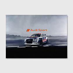 Холст прямоугольный Ауди Спорт Гоночная команда Audi sport Racing team, цвет: 3D-принт — фото 2