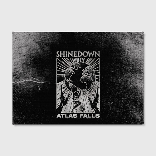 Картина прямоугольная Atlas Falls - Shinedown / 3D-принт – фото 2
