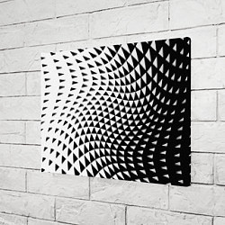 Холст прямоугольный Минималистический авангардный паттерн, цвет: 3D-принт — фото 2