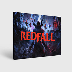 Холст прямоугольный Команда Редфолл Redfall, цвет: 3D-принт