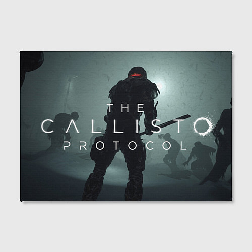 Картина прямоугольная Один против всех Callisto Protocol / 3D-принт – фото 2