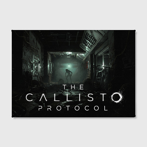 Картина прямоугольная Закоулки Черного железа Callisto protocol / 3D-принт – фото 2
