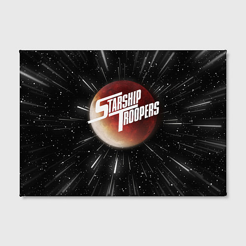 Картина прямоугольная Starship Troopers Warp Logo / 3D-принт – фото 2