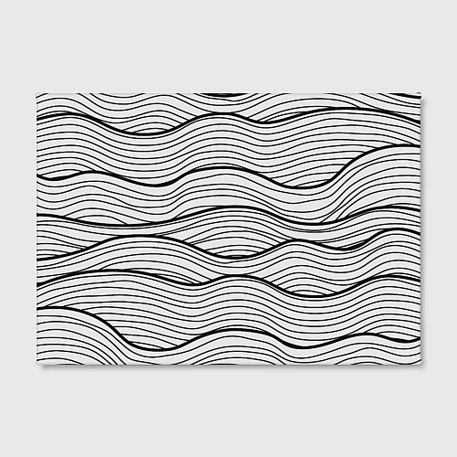 Картина прямоугольная Линии Морских Волн / 3D-принт – фото 2