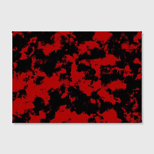 Картина прямоугольная Черно-красная абстракция / 3D-принт – фото 2
