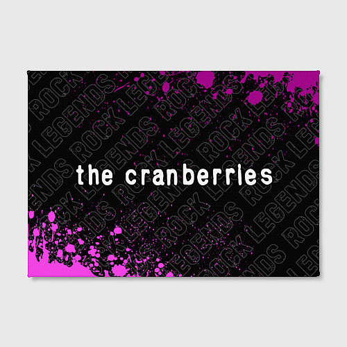 Картина прямоугольная The Cranberries Rock Legends / 3D-принт – фото 2