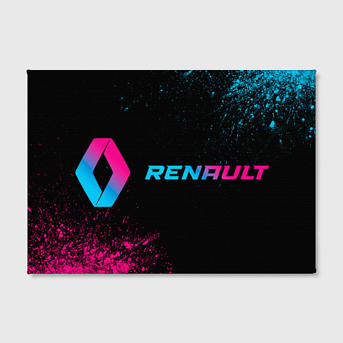 Картина прямоугольная Renault Neon Gradient / 3D-принт – фото 2