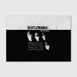 Холст прямоугольный With The Beatles Битломания, цвет: 3D-принт — фото 2