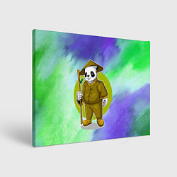 Картина прямоугольная Мудрая Кунг фу панда