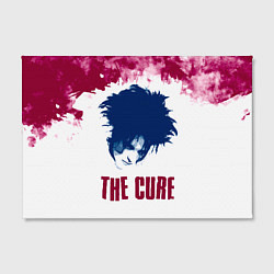 Холст прямоугольный Роберт Смит The Cure, цвет: 3D-принт — фото 2
