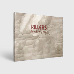 Холст прямоугольный Run For Cover Workout Mix - The Killers, цвет: 3D-принт