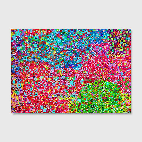 Картина прямоугольная Цветная пуантель / 3D-принт – фото 2