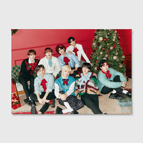 Картина прямоугольная Stray Kids Christmas EveL / 3D-принт – фото 2