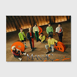 Холст прямоугольный Stray Kids Maniac, цвет: 3D-принт — фото 2