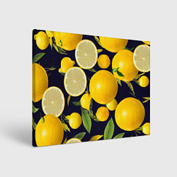 Картина прямоугольная Лимонные дольки