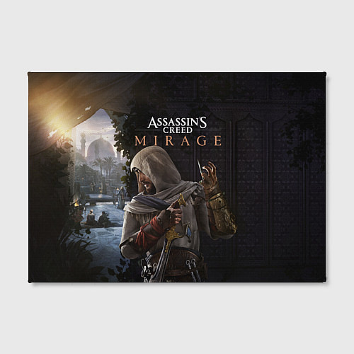 Картина прямоугольная Скрытый Басим Assassins creed mirage / 3D-принт – фото 2