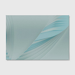 Холст прямоугольный Абстрактные слои листов, цвет: 3D-принт — фото 2