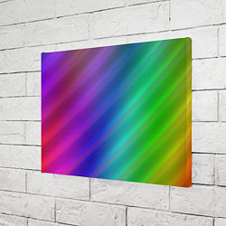 Холст прямоугольный Полосы всех цветов радуги, цвет: 3D-принт — фото 2
