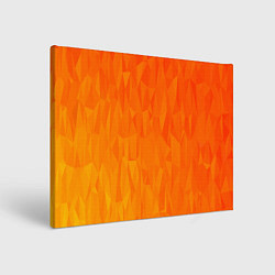 Холст прямоугольный Абстрактно-огненный узор, цвет: 3D-принт