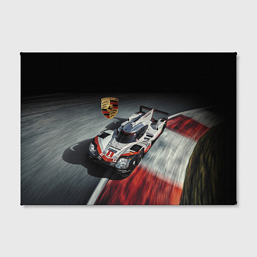 Картина прямоугольная Porsche - racing team - motorsport / 3D-принт – фото 2