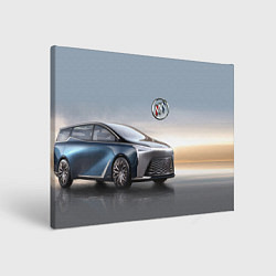 Холст прямоугольный Buick Flagship concept, цвет: 3D-принт