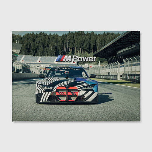 Картина прямоугольная BMW M Power - Motorsport - Racing team / 3D-принт – фото 2