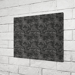 Холст прямоугольный Камуфляж AOR-2 серый пиксель, цвет: 3D-принт — фото 2