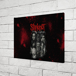 Холст прямоугольный Slipknot dark, цвет: 3D-принт — фото 2