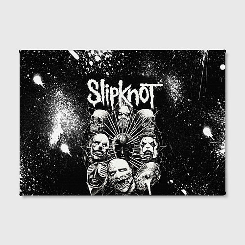 Картина прямоугольная Slipknot Black / 3D-принт – фото 2