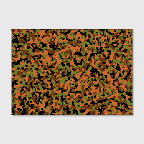 Картина прямоугольная Камуфляж осенний лес мелкий / 3D-принт – фото 2