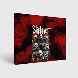 Картина прямоугольная Slipknot rock