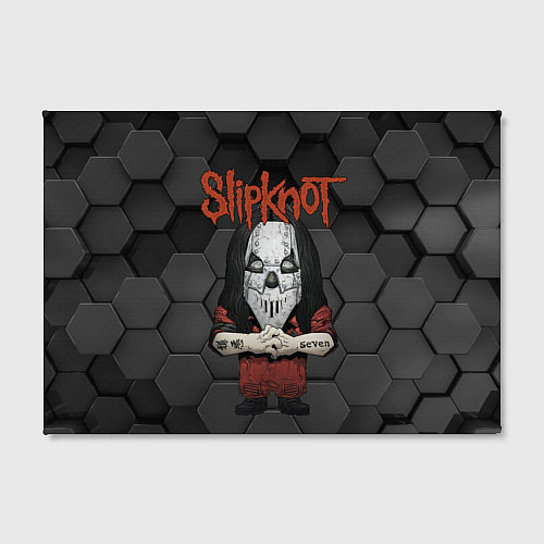 Картина прямоугольная Slipknot seven art / 3D-принт – фото 2