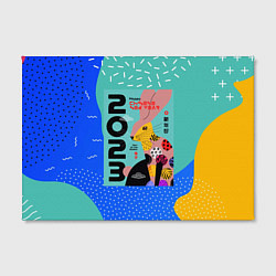 Холст прямоугольный 2023 - год кролика, цвет: 3D-принт — фото 2