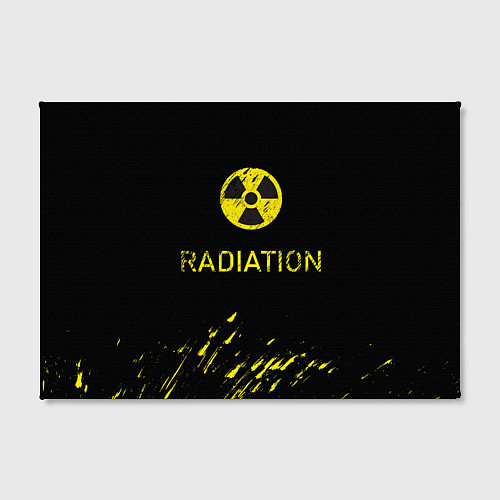 Картина прямоугольная Radiation - радиационная опасность / 3D-принт – фото 2