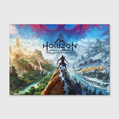 Картина прямоугольная Horizon call of the mountain keyart / 3D-принт – фото 2