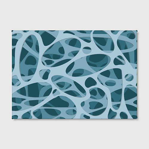 Картина прямоугольная Снежные лабиринты / 3D-принт – фото 2