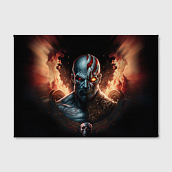 Холст прямоугольный God of War life and dead, цвет: 3D-принт — фото 2