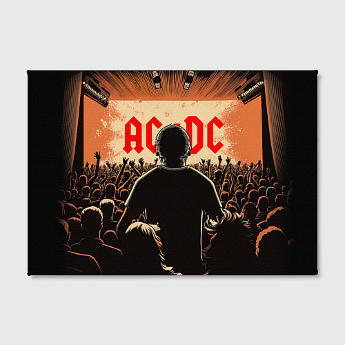 Картина прямоугольная На рок концерте / 3D-принт – фото 2