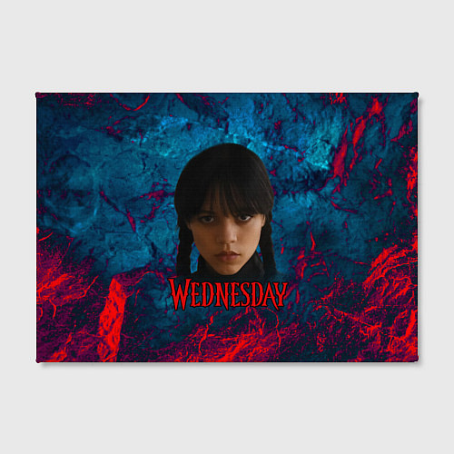 Картина прямоугольная Wednesday horror / 3D-принт – фото 2