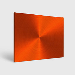 Картина прямоугольная Оранжевый волнообразный дисковый узор