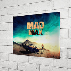 Холст прямоугольный Mad Max, цвет: 3D-принт — фото 2