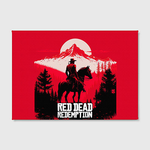 Картина прямоугольная Red Dead Redemption, mountain / 3D-принт – фото 2