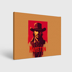 Холст прямоугольный John Marston poster, цвет: 3D-принт