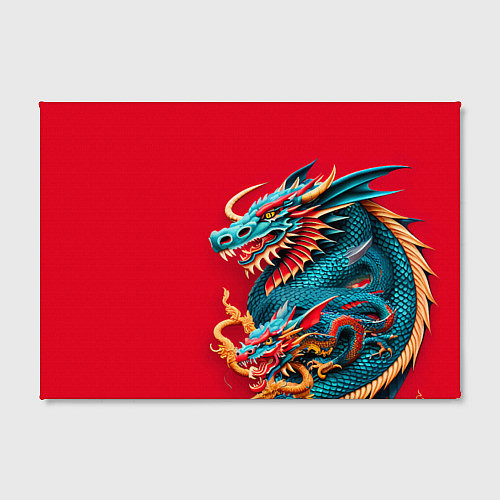 Картина прямоугольная Japanese dragon - irezumi / 3D-принт – фото 2