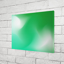 Холст прямоугольный Градиент зеленый, цвет: 3D-принт — фото 2
