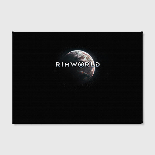 Картина прямоугольная Rimworld planet / 3D-принт – фото 2