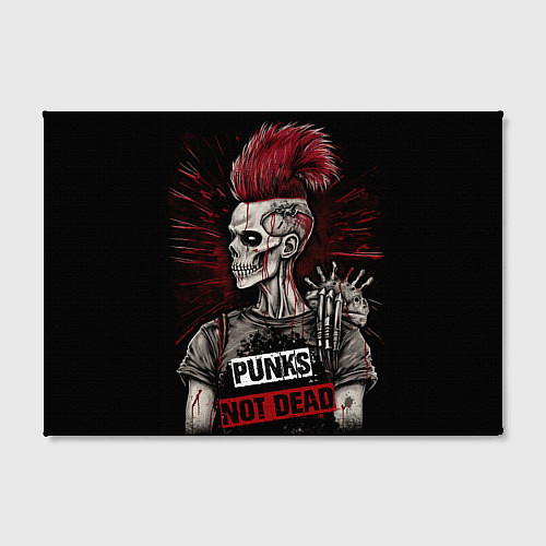 Картина прямоугольная Punks not dead / 3D-принт – фото 2