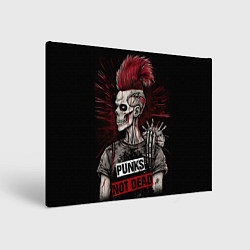 Картина прямоугольная Punks not dead