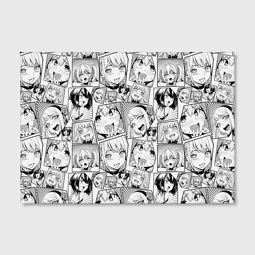 Картина прямоугольная Anime hentai ahegao / 3D-принт – фото 2