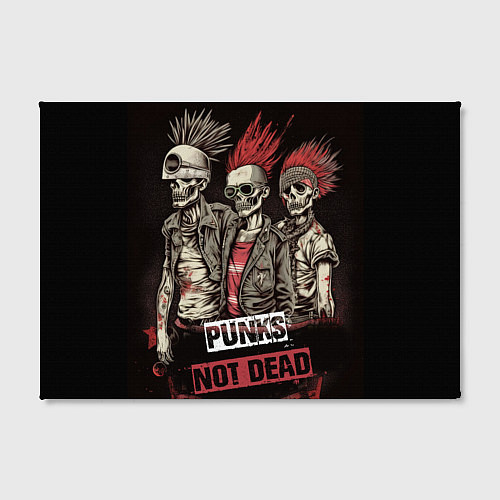 Картина прямоугольная Punks not dead / 3D-принт – фото 2